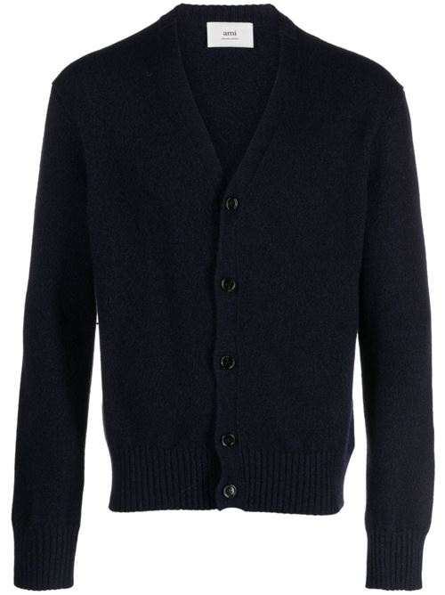 Cardigan in cashmere AMI PARIS | HKC127005430